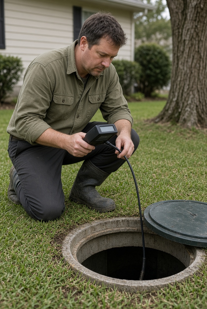 Technician at work